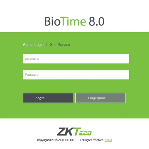 ZKTeco BioTime 8.0 Time Attendance Software