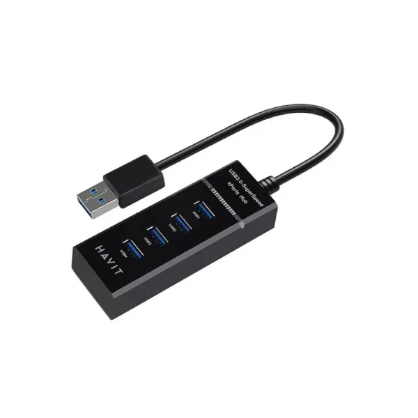 HAVIT  H46 4-PORT 5GBPS SUPER SPEED USB 3.0 HUB