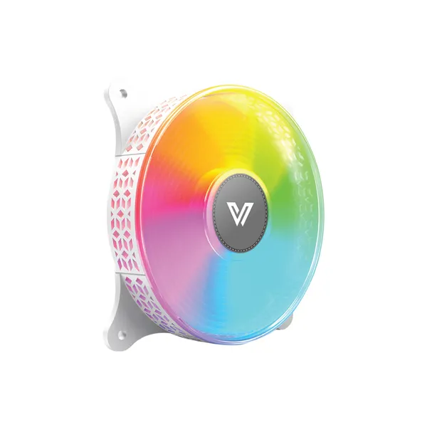 VALUE-TOP VT-1290-W 12CM 3-COLOR STATIC FAN