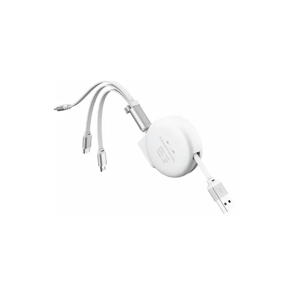HAVIT  H679 1M 3-IN-1 MICRO (ANDROID), LIGHTNING (iPHONE) & TYPE-C DATA & CHARGING CABLE