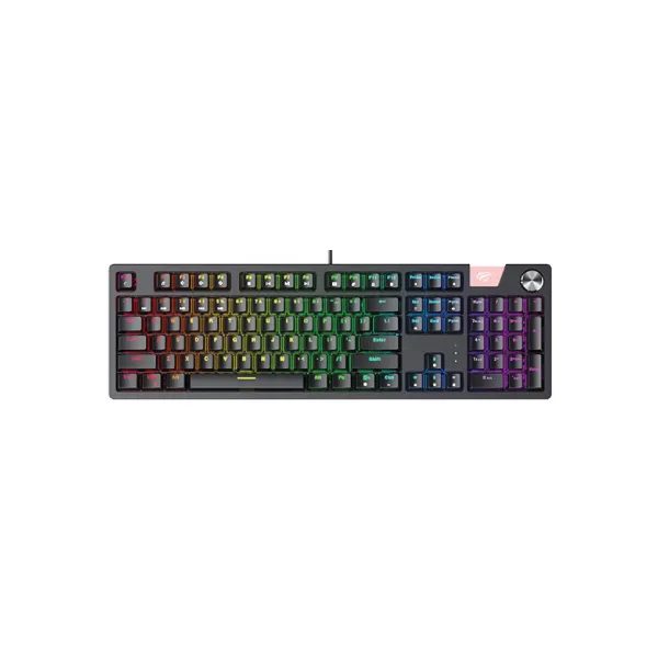 HAVIT KB862L RGB BACKLIT MECHANICAL USB GAMING KEYBOARD