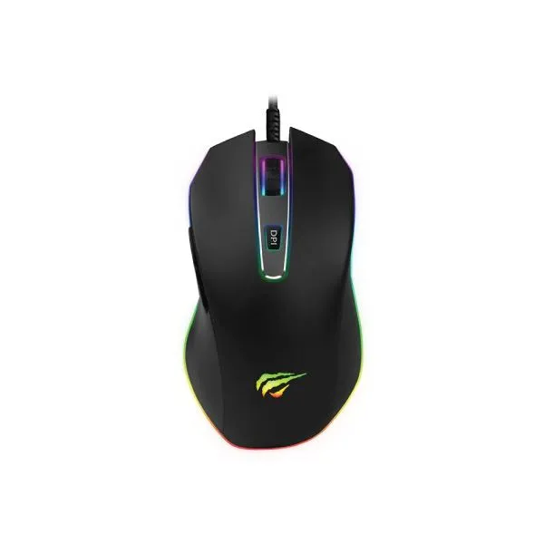 HAVIT MS837 RGB BACKLIT PROGRAMMABLE GAME NOTE GAMING MOUSE