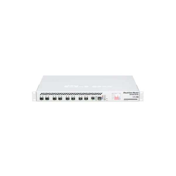 Mikrotik CCR1072-1G-8S+ RouterOS L6 with case (UK)1 Ports Gigabit Copper with 8 10G Fiber Port Cloud Core Router