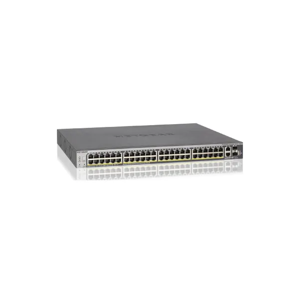 Netgear GS752TXP 52-Port ProSafe Gigabit Ethernet 48-Port 1G PoE+ & 4-Port 10G SFP+ Manage Switch