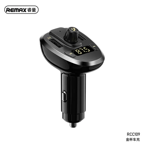 REMAX RCC-109 KIMBAY SERIES 5V 3.0A 2*USB PORT 1*MICRO SD PORT CAR CHARGER