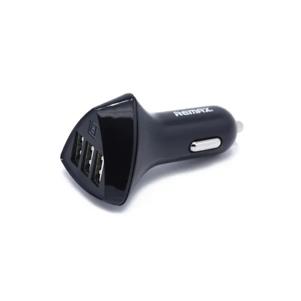 REMAX RCC-304 ALIENS 5V 4.2A 3-USB PORT CAR CHARGER WITH VOLTAGE INDICATOR