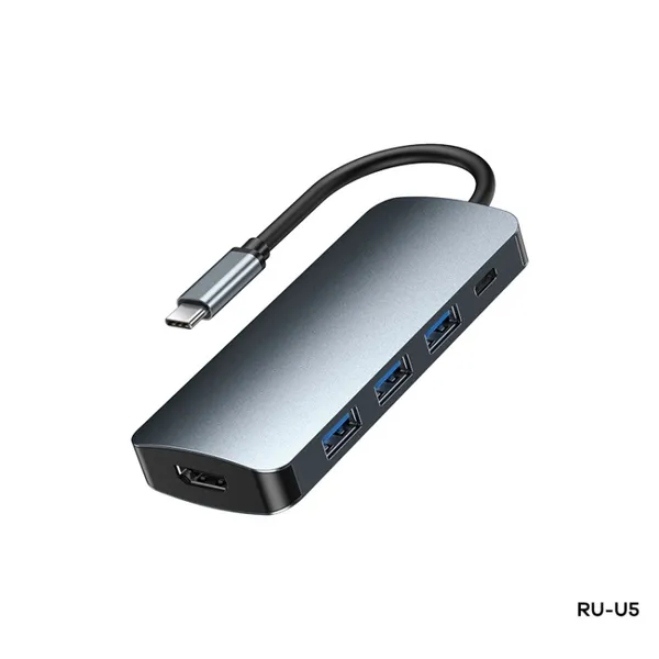 REMAX RU-U5 Retor Series 5-in-1 Docking Station