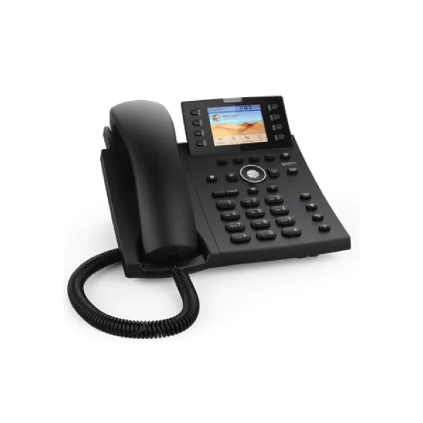 SNOM D335 12 SIP GIGABIT COLOR DISPLAY POE USB EXPANDABLE IP PHONE