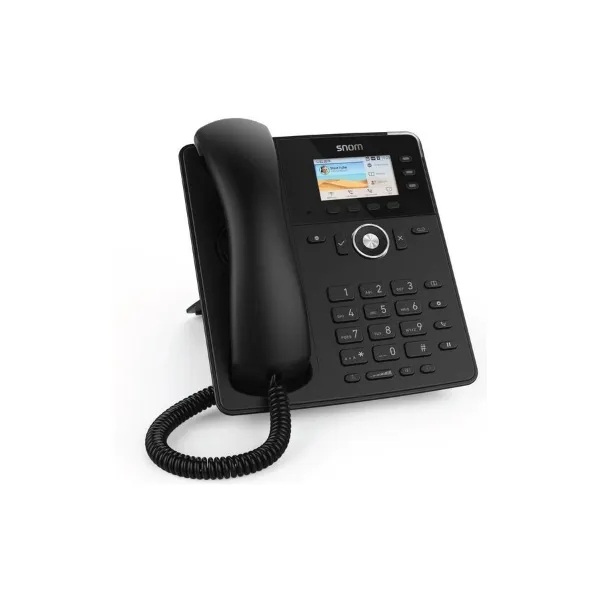 SNOM D717 6 SIP GIGABIT COLOR DISPLAY POE USB EXPANDABLE IP PHONE