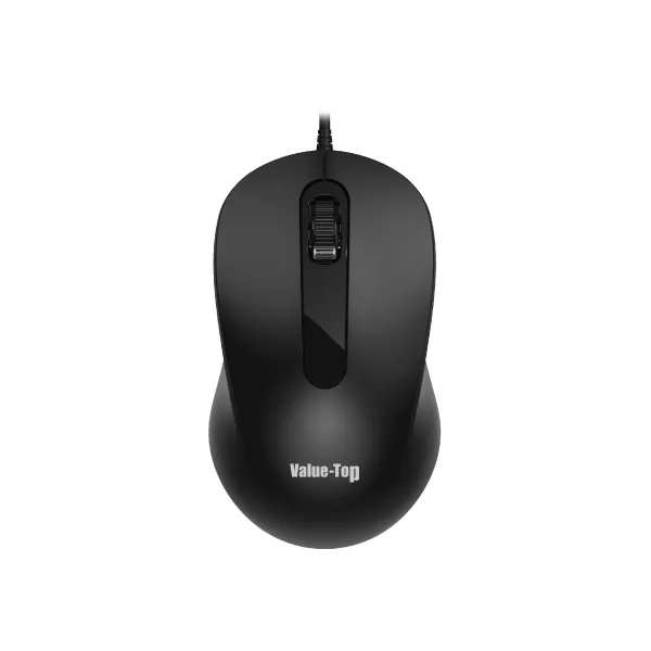 VALUE-TOP VT-M4208U BLACK USB OPTICAL MOUSE