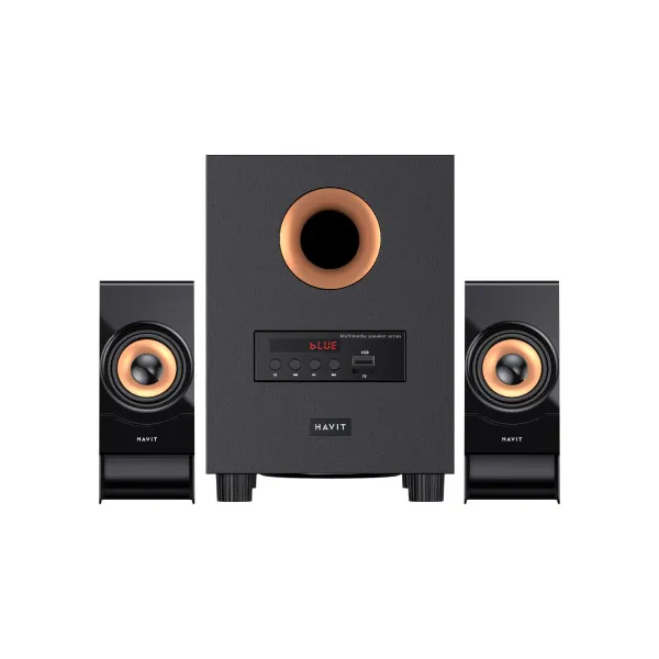 HAVIT SF154BT MULTI-FUNCTION W/BLUETOOTH AC POWER 2:1 SUB-WOOFER SPEAKER