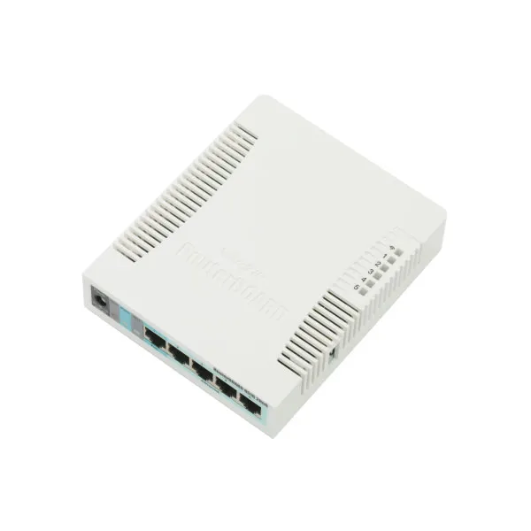MIKROTIK RB951G-2HnD / 2.4Ghz WIRELESS ROUTER 1000mW AP, 5xGigabit Ethernet, USB, 600MHz CPU, 128MB RAM