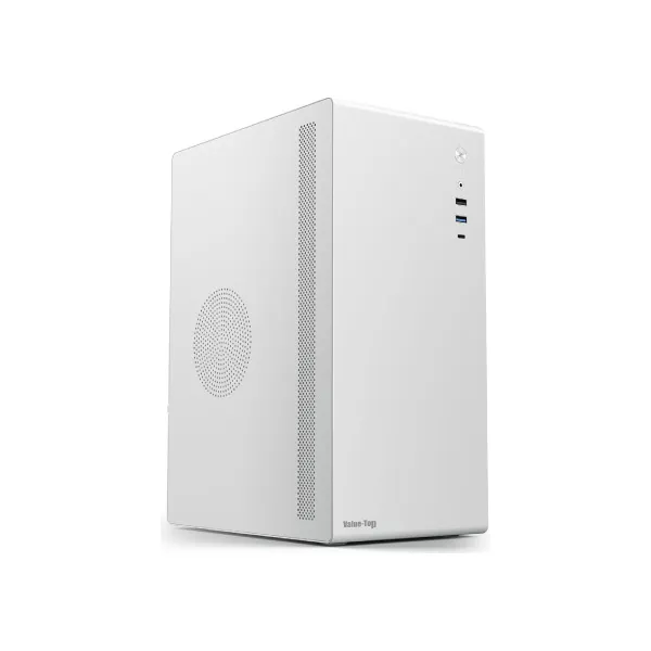 VALUE-TOP V200CW WHITE COLOR MICRO ATX CASING WITH 1*USB2.0, 1*USB3.0 & 1*TYPE-C PORT