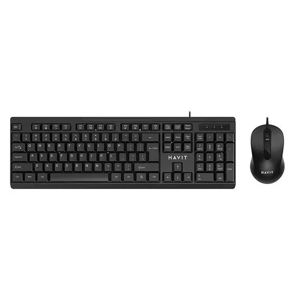 HAVIT KB270CM SLIM DESIGN WIRED KEYBOARD & MOUSE COMBO