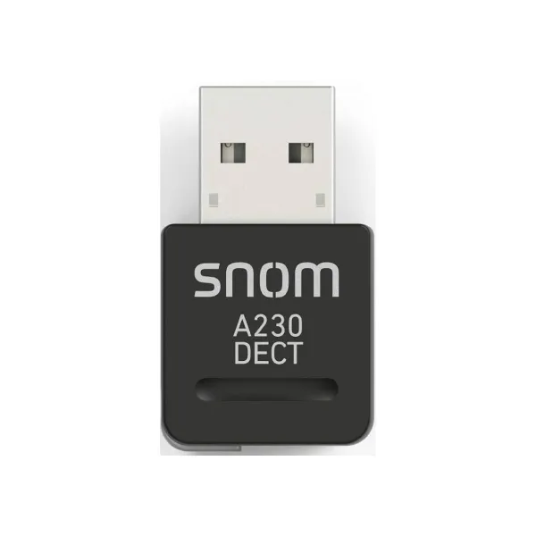 SNOM A230 USB DECT ADAPTER FOR EXPANDABLE PHONES