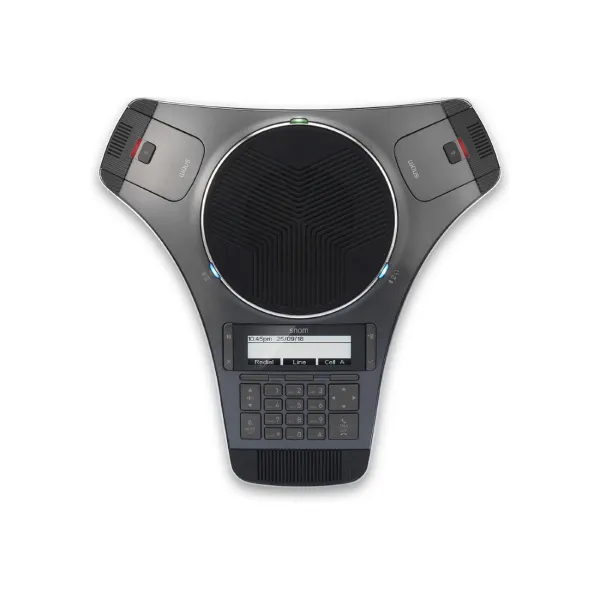 SNOM C520 3 SIP GIGABIT  POE USB EXPANDABLE CONFERENCE IP PHONE WITH 2 DETACHABLE MICROPHONES