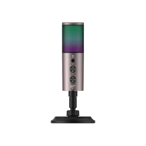 HAVIT GK61 Recording Live Microphone with RGB Light