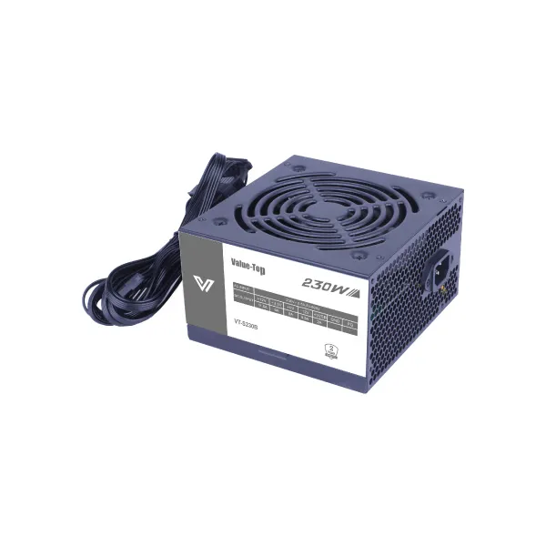 VALUE-TOP VT-S230B 230W 12CM FAN FLAT CABLE POWER SUPPLY UNIT