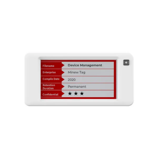 ZK Digimax DG04-A1N21 ESL Price Label - Size : 2.13inch