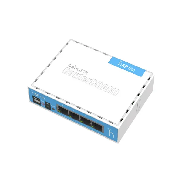 MIKROTIK RB941-2nD (hAP lite) 2.4GHz 802.11n 300Mbps Wireless Router/Access Pont