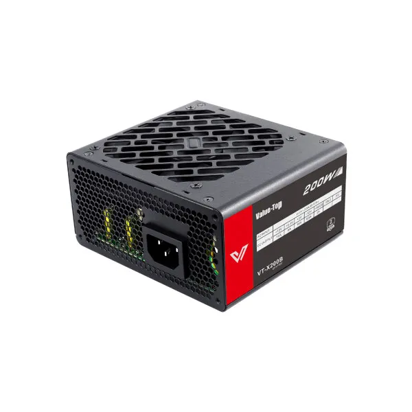 Value-Top VT-X200B Real 200W SFX Power Supply with Flat Cable (Industry Packing)