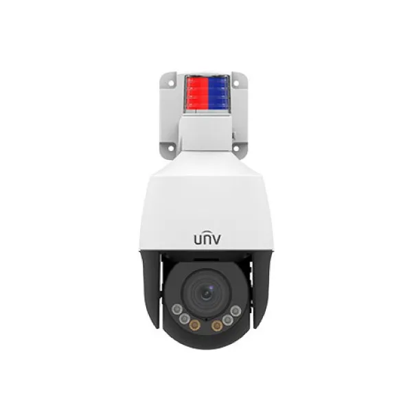 UNV IPC675LFW-AX4DUPKC-VG 5.0MP 4X ZOOM, 2.8-12mm, IR50m LED, LIGHTHUNTER ACTIVE DETERRENCE MINI PTZ CAMERA