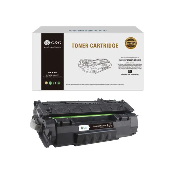 G&G Q5949A/Q7553A/CRG308 TONER
