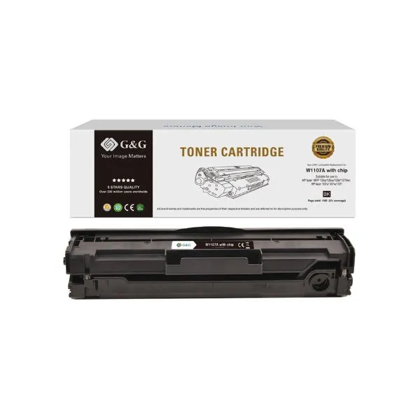 G&G W1107A with chip TONER