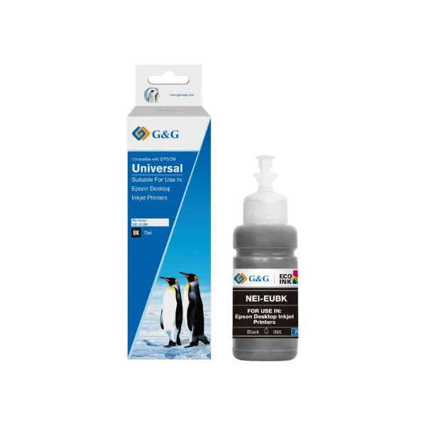 G&G 664/673-BLACK NEI-EUBK-70ml-A Bottle Ink