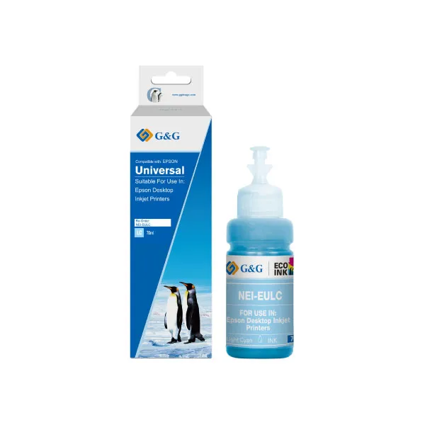 G&G 673-LIGHT CYAN NEI-EULC-70ml-A Bottle Ink