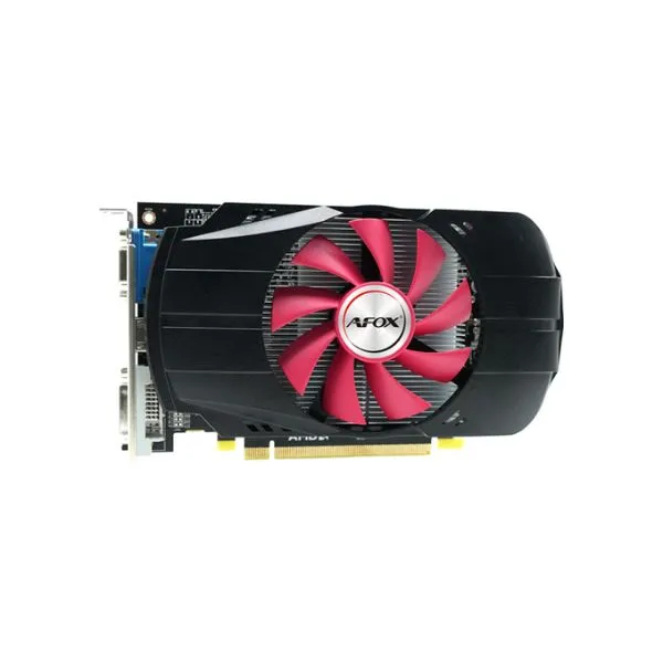 AFOX AFR7350-2048D5H4 2GB GDDR5 128BIT SINGLE FAN GRAPHICS CARD