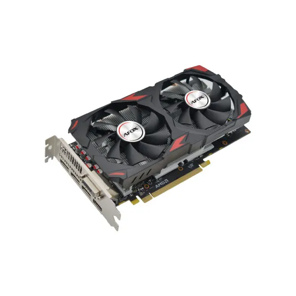AFOX AFRX580-8192D5H3 AMD Radeon RX580 8GB GDDR5 Dual Fan Graphics Card
