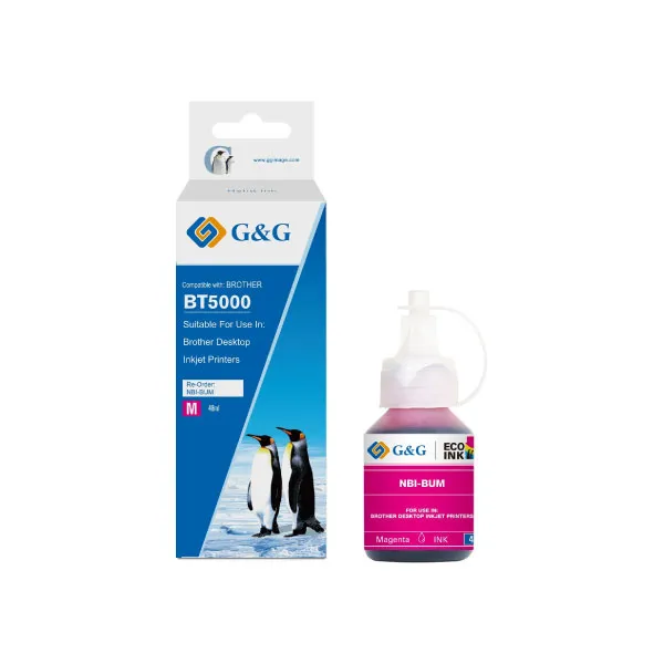 G&G BT5000-MAGENTA NBI-BUM-48ml Bottle Ink