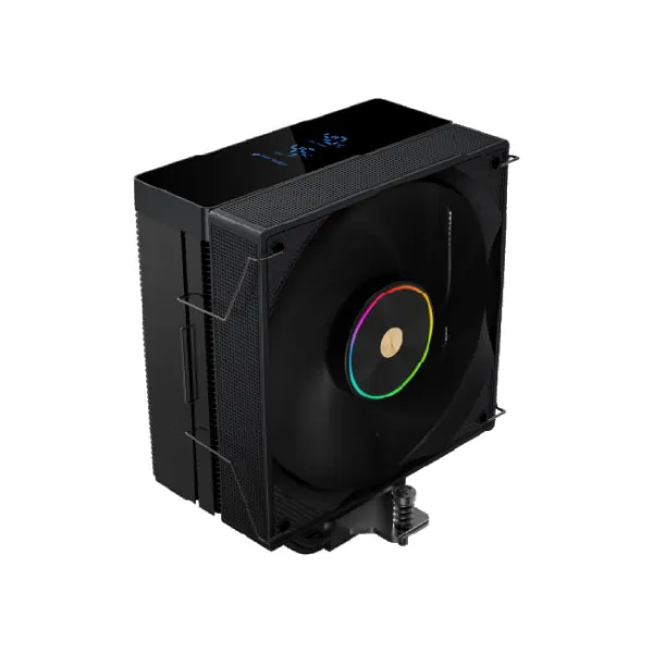 Acer Gadget C5AN Black Single Tower Air CPU Cooler with ARGB & Temperature Display
