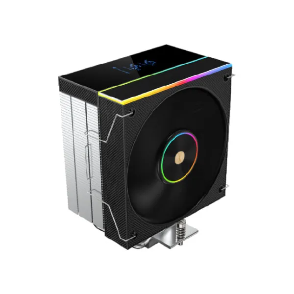 Acer Gadget C5GN Black Single Tower Air CPU Cooler with ARGB & Temperature Display