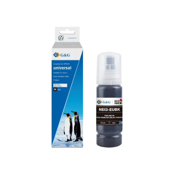 G&G EP-003-BLACK NEI3-EUBK-70ml-C Bottle Ink