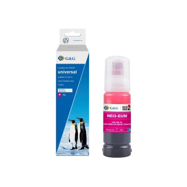 G&G EP-003-MAGENTA NEI3-EUM-70ml-C Bottle Ink