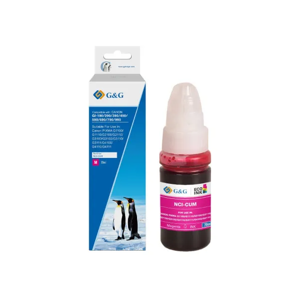 G&G GI-790-MAGENTA NCI-CUM-70ml Bottle Ink