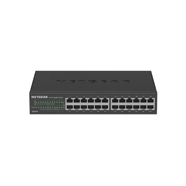 NETGEAR GS324 24-PORT GIGABIT UNMANAGED SWITCH