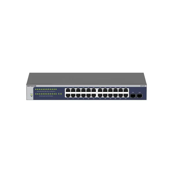 NETGEAR GS724T 24-PORT SMART SWITCH W/2-SFP PORT