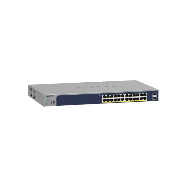 NETGEAR GS724TP 24-PORT GIGABIT SMART PoE SWITCH W/2-SFP