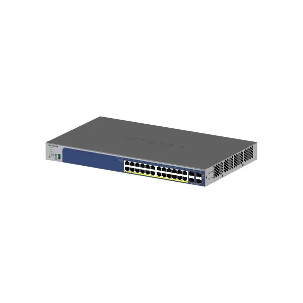 NETGEAR GS728TXP 24-Port 1G PoE+ & 4-Port 10G SFP+ Managed Switch
