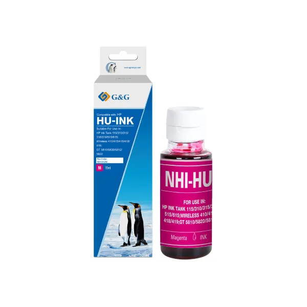 G&G GT52-MAGENTA NHI-HUM-70ml Bottle Ink