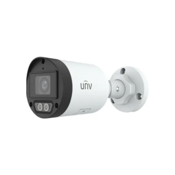 UNV IPC2124LB-AF40K-DL 4.0MP/4MM/30M IR/BUILT IN MIC/128GB SD CARD SLOT HD COLORHUNTER FIXED BULLET IP CAMERA