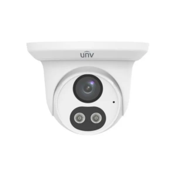 UNV IPC3614LB-AF28K-DL 4.0MP/2.8MM/30M IR/ BUILT IN MIC/128GB SD CARD SLOT HD COLORHUNTER FIXED DOME IP CAMERA