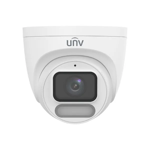 UNV IPC3622LE-ADF28K-WP-L 2.0MP/2.8MM/30M/BUILT in MIC/512GB SD Card Supported Owlview Wise-ISP Fixed Warm Light Dome Network Camera