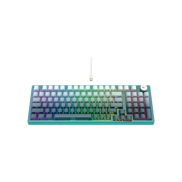 Havit KB899L USB Multi-function backlit Mechanical Keyboard