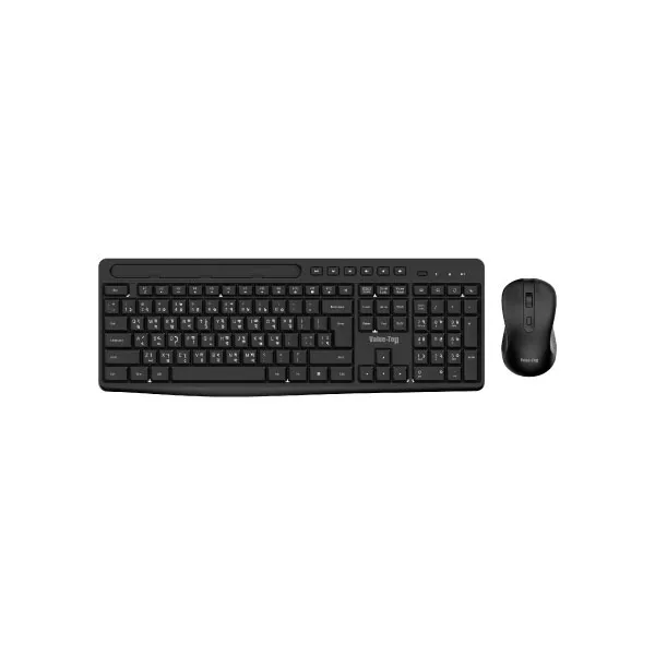 Value-Top KMW1096B Wireless Silent Office Keyboard and Mouse Combo