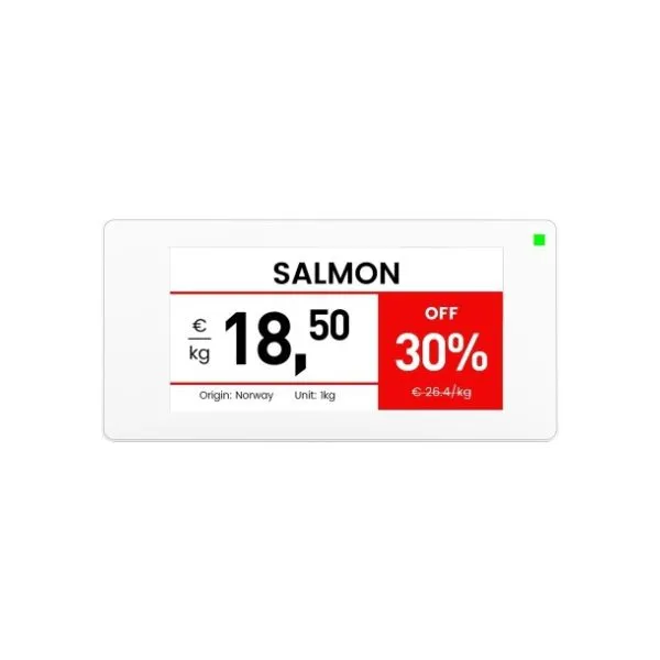 SUNLUX M26-RW 2.66 Inch Electronic Shelf label