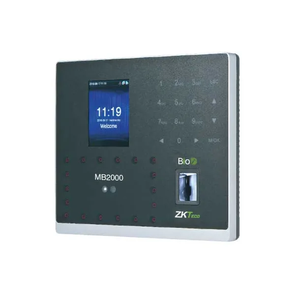 ZKTeco MB2000 Multi-biometric Time Attendance Terminal & Access Control with WiFi